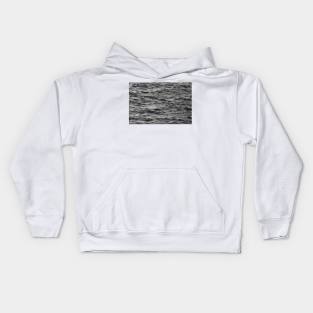 Moody Ocean Waves Kids Hoodie